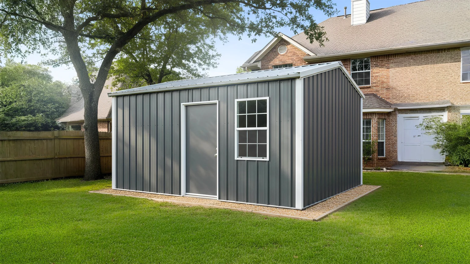 portable shed setup Texas